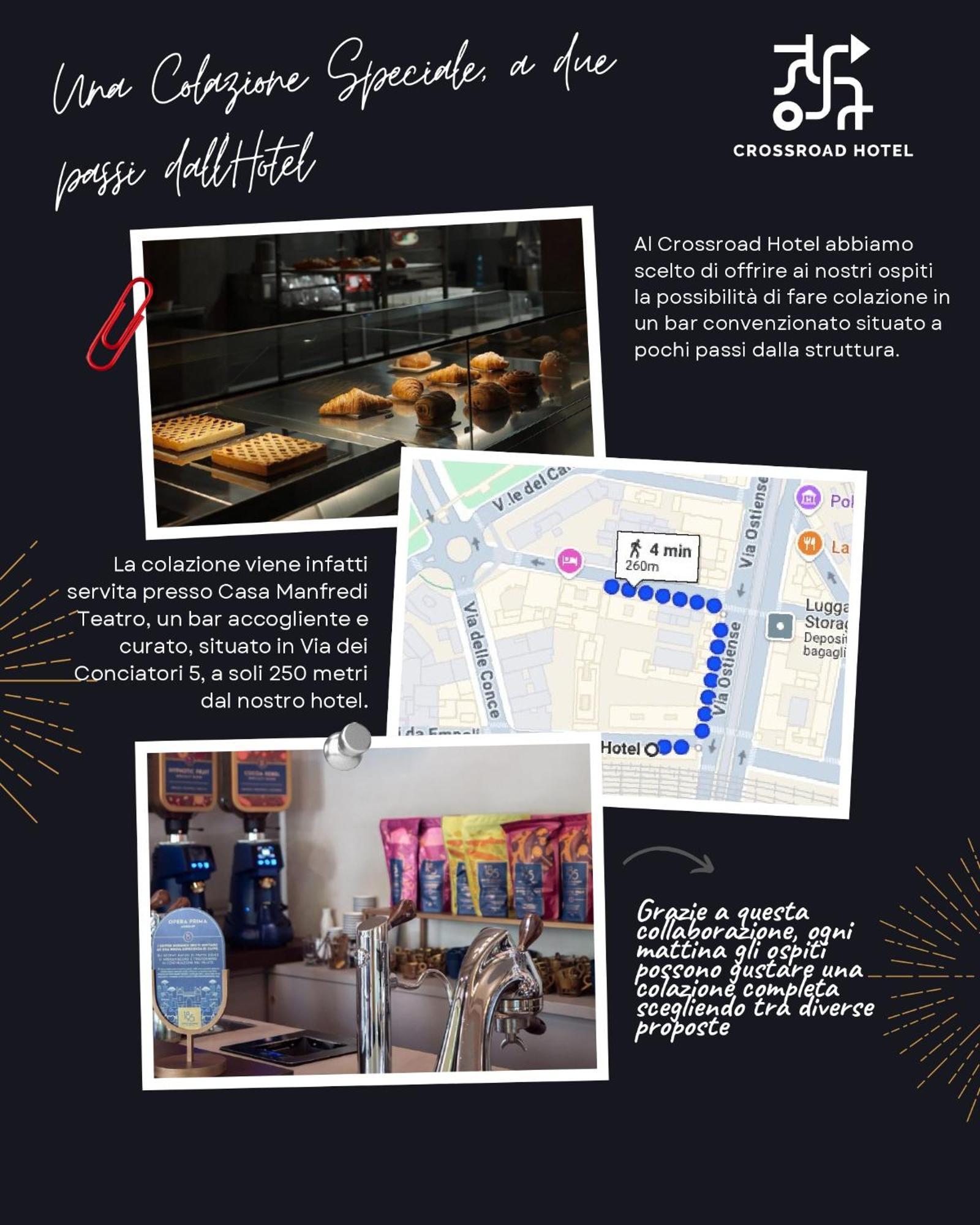 Crossroad Hotel Rome Bagian luar foto
